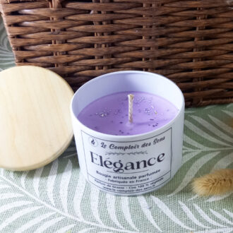 Bougie en pot Elégance
