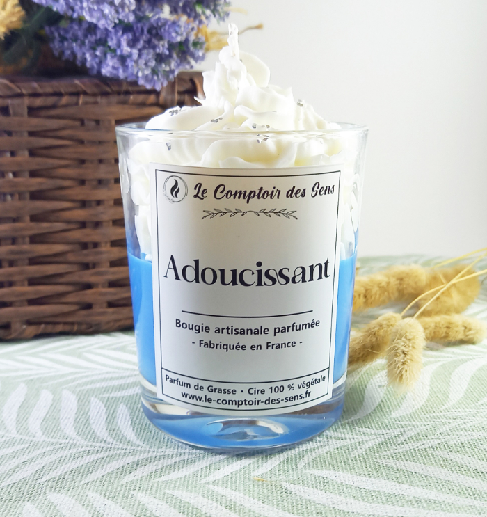 Bougie Chantilly Adoucissant Cœur M