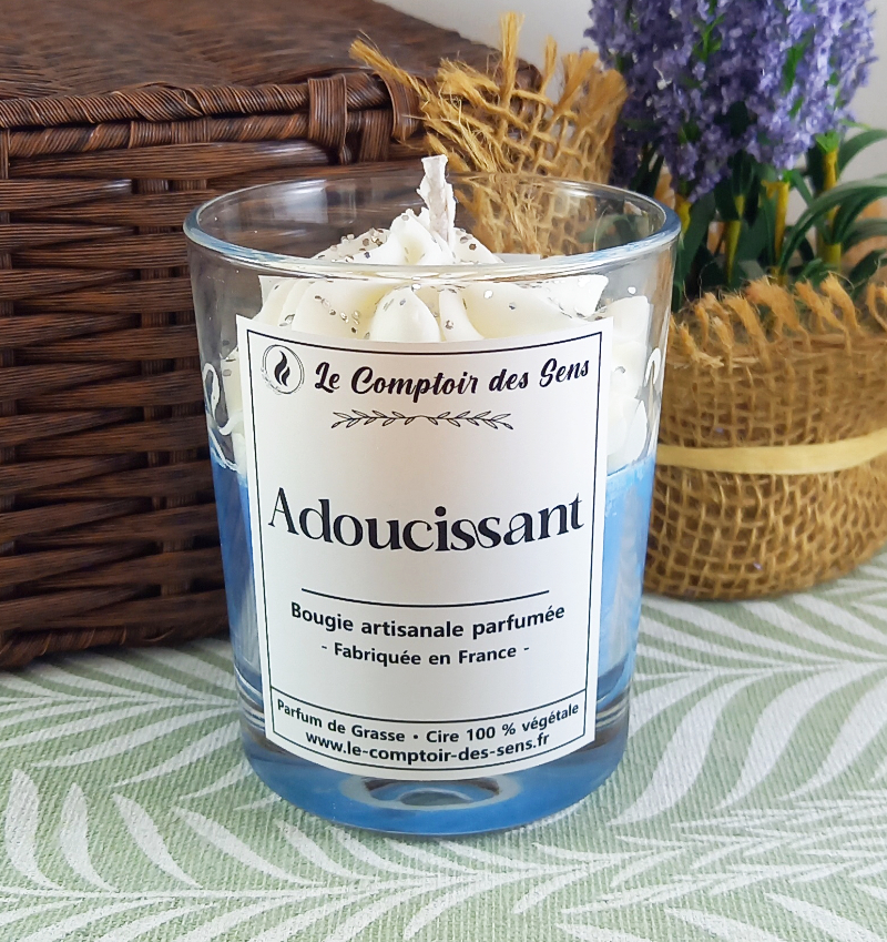 Bougie Chantilly Adoucissant M