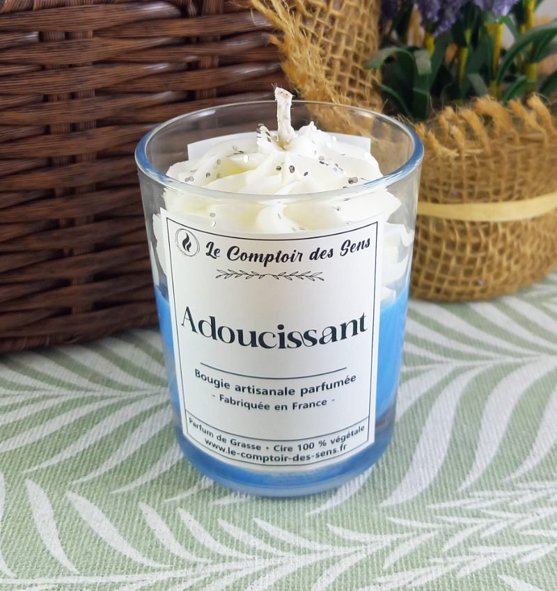 Bougie Chantilly Adoucissant S