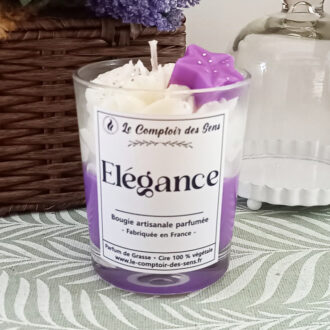 Bougie Chantilly Elégance M