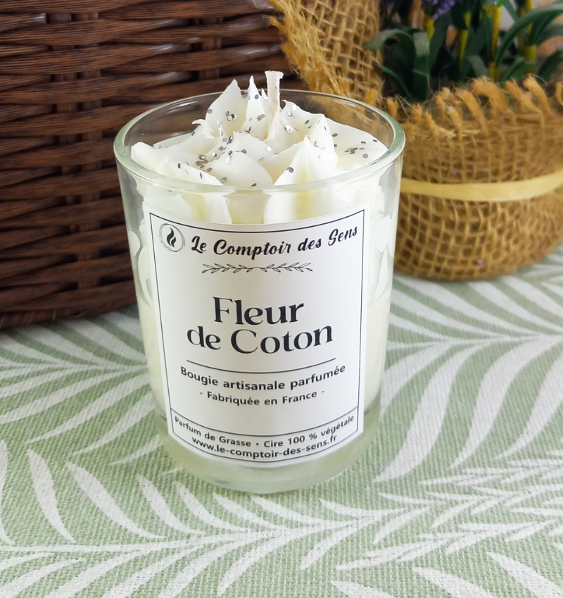Bougie Chantilly Fleur de Coton S