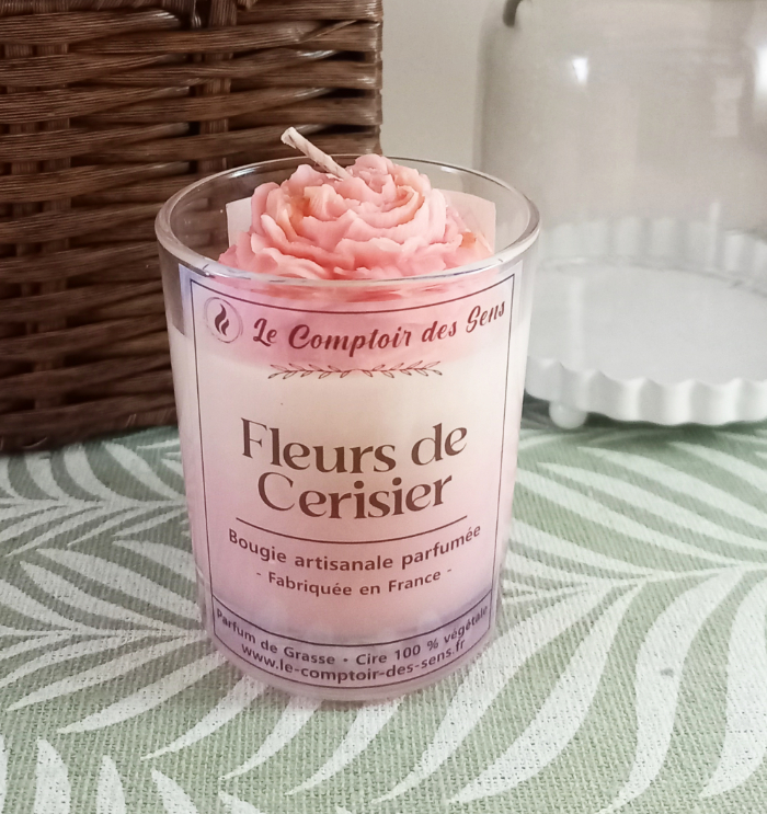 Bougie Fleurs de Cerisier S