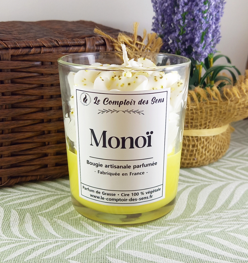 Bougie Chantilly Monoï L