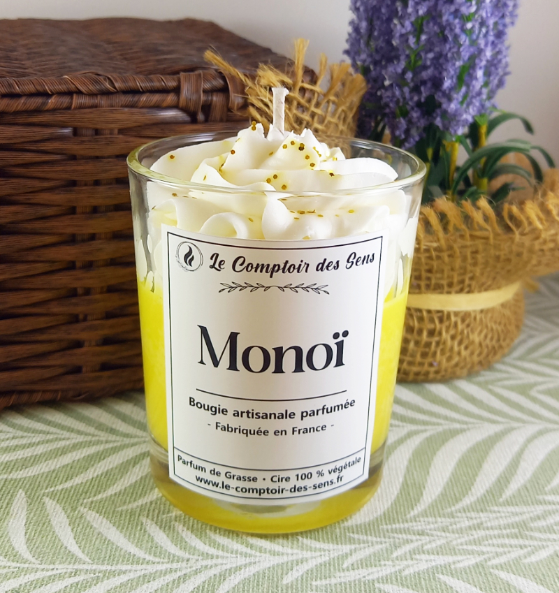 Bougie Chantilly Monoï M