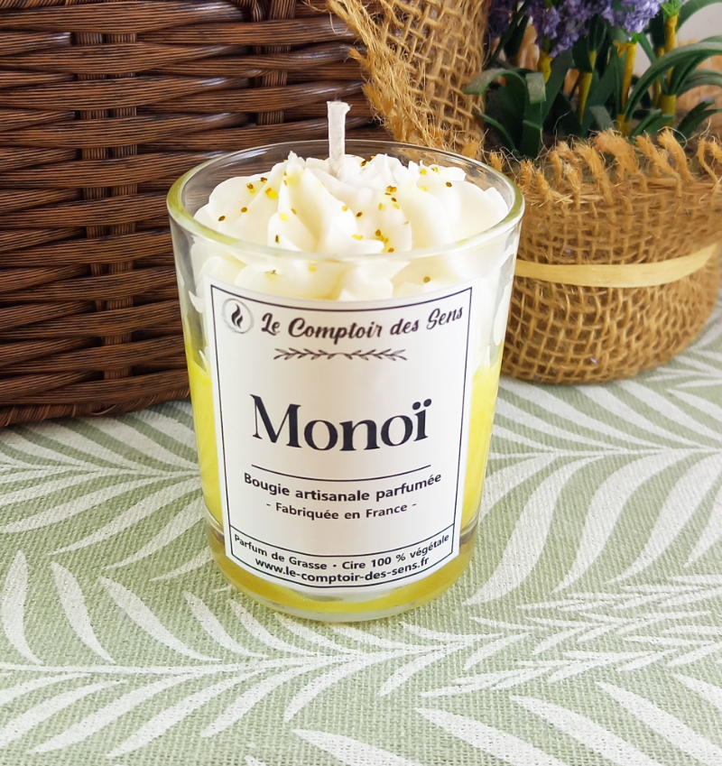 Bougie Chantilly Monoï S