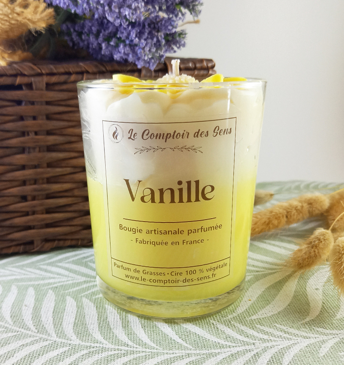 Bougie Chantilly Vanille