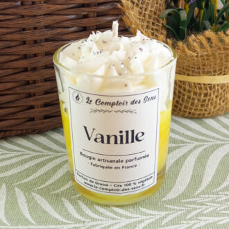 Bougie Chantilly Vanille S