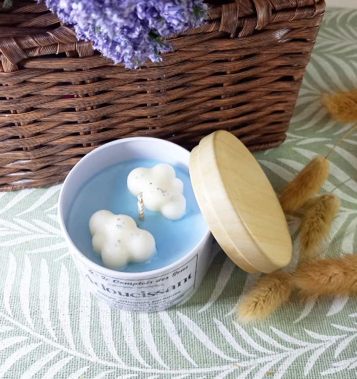Bougie en pot Adoucissant