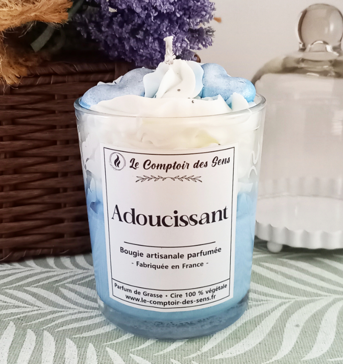 Bougie Chantilly Adoucissant Coeurs L