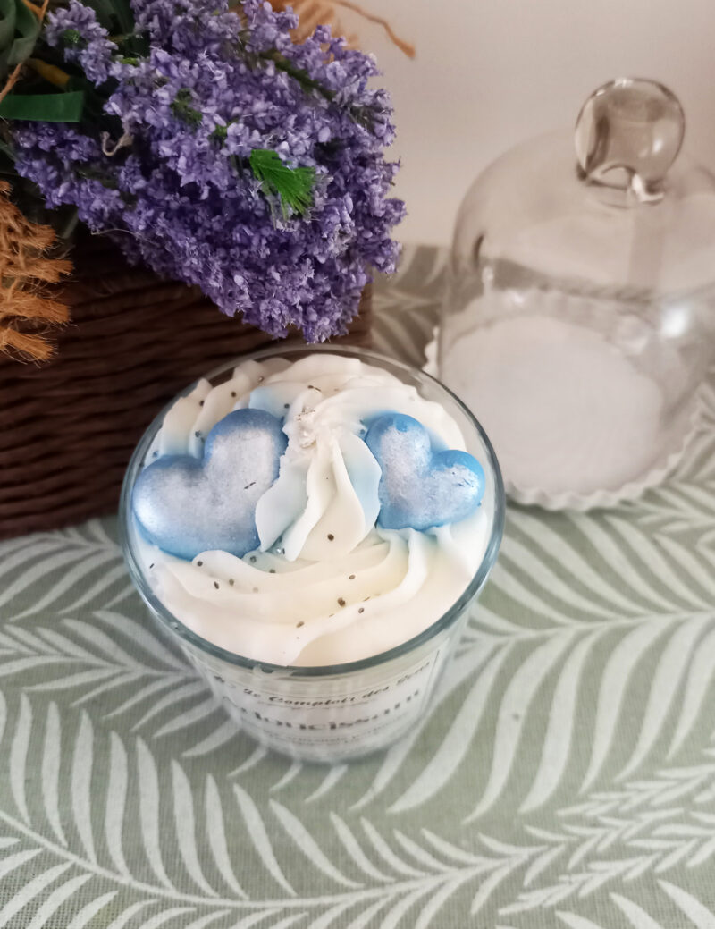 Bougie Chantilly Adoucissant Coeurs L – Image 2