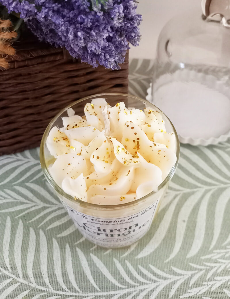 Bougie Chantilly Citron Meringué M – Image 2