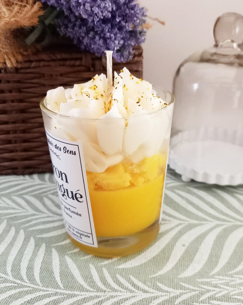 Bougie Chantilly Citron Meringué M – Image 3
