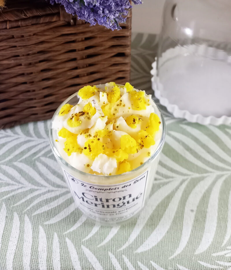Bougie Chantilly Citron Meringué S – Image 2