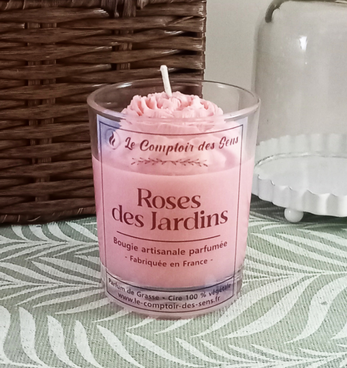 Bougie Roses des Jardins S