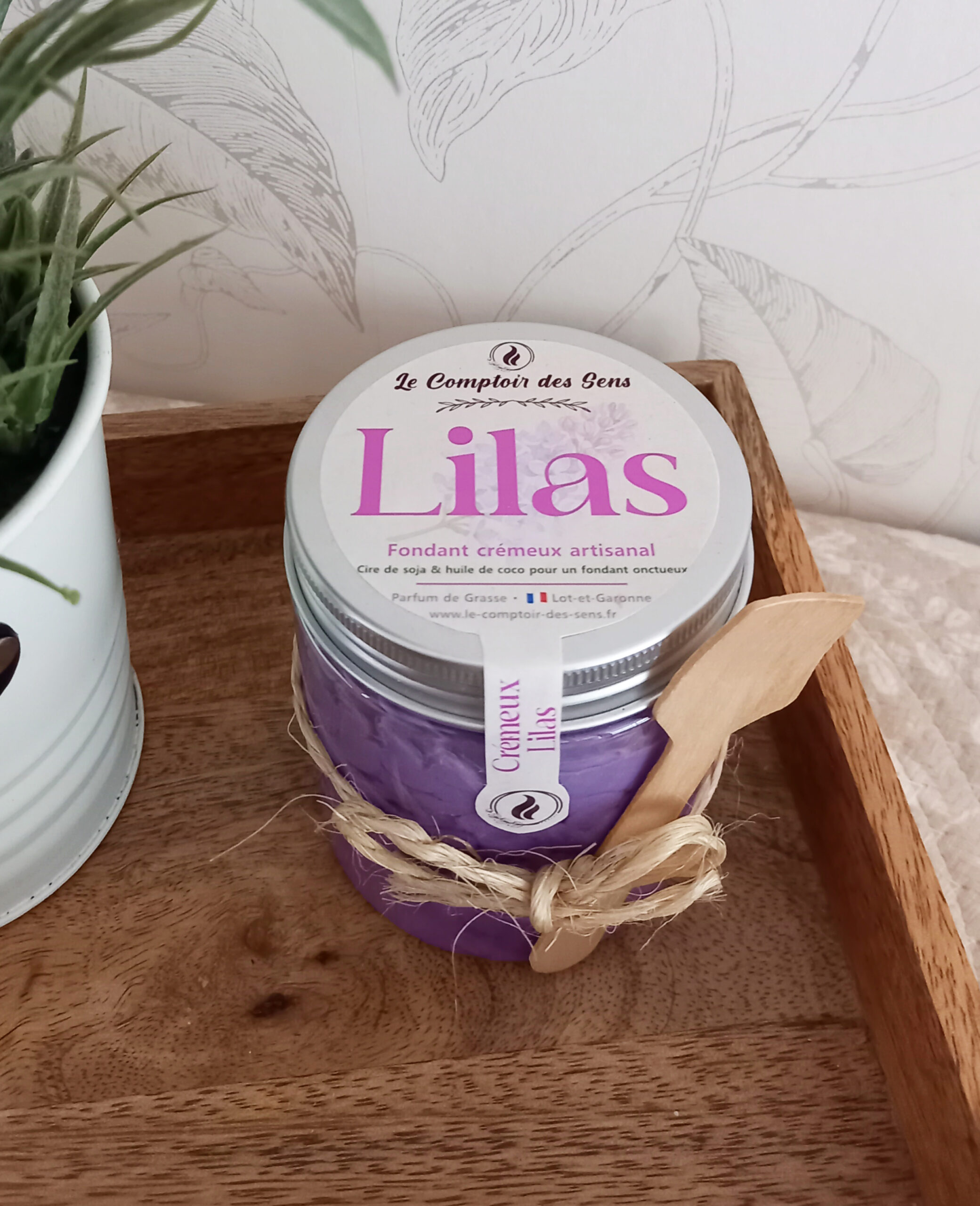 Fondant crémeux Lilas – Image 2