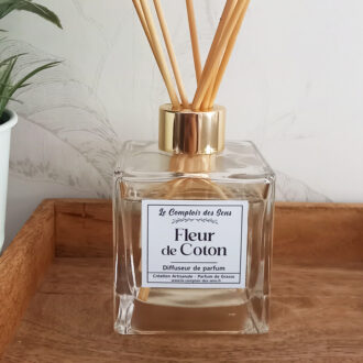 Diffuseur à bâtonnets Fleur de Coton