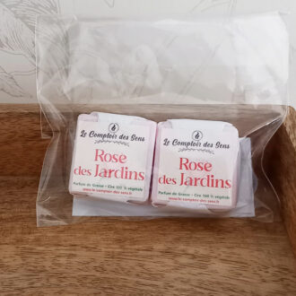 Fondant de cire solide Rose des Jardins