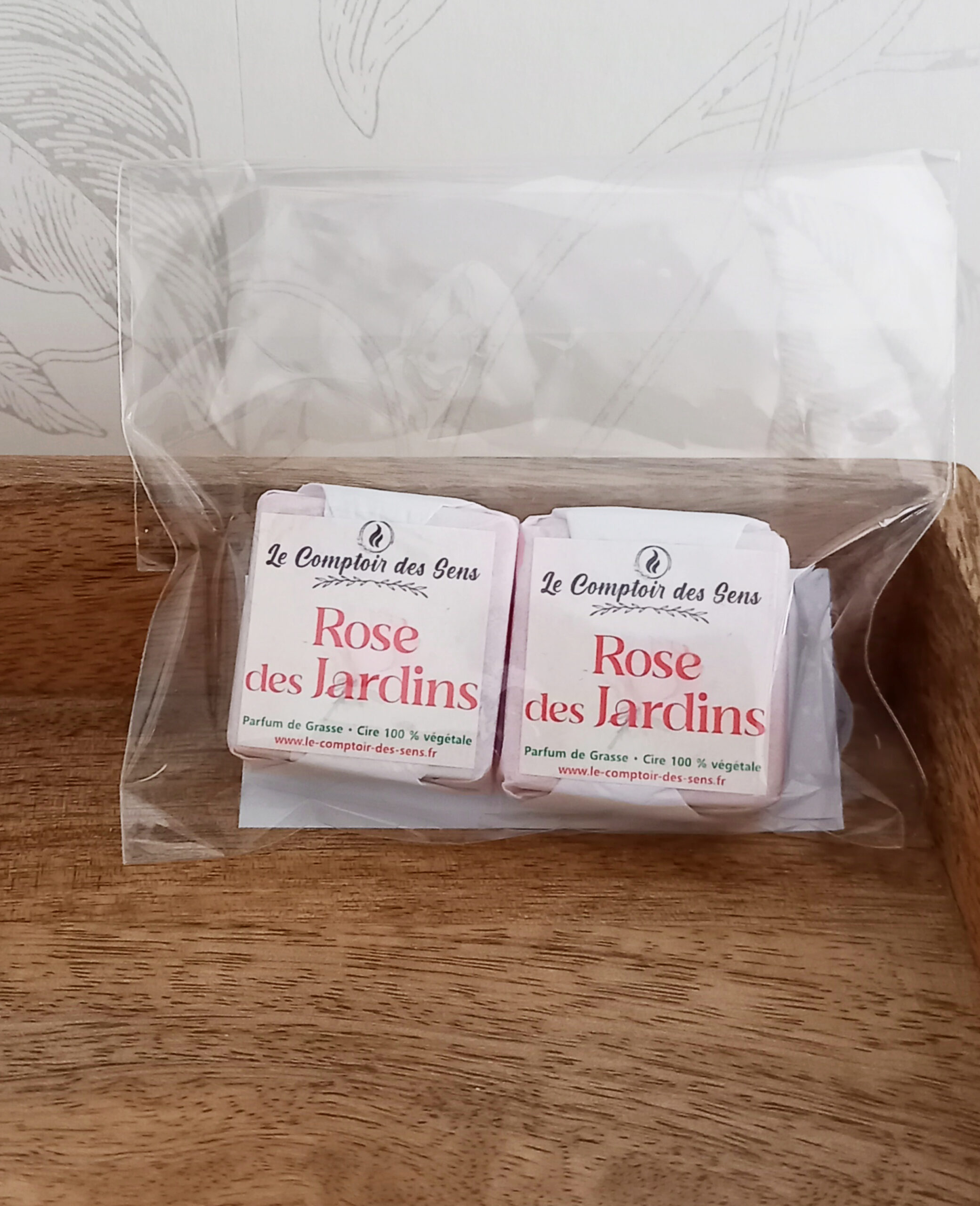 Fondant de cire solide Rose des Jardins