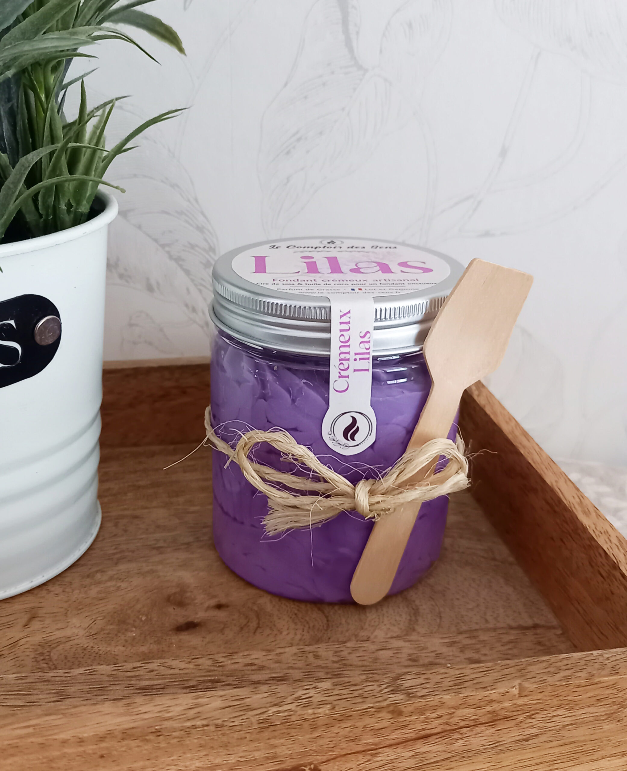 Fondant crémeux Lilas