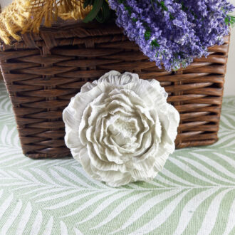 Plâtre artisanal à parfumer Pivoine