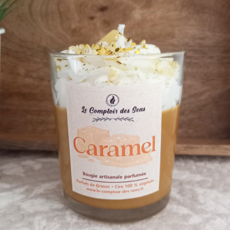 Bougie Chantilly Caramel L