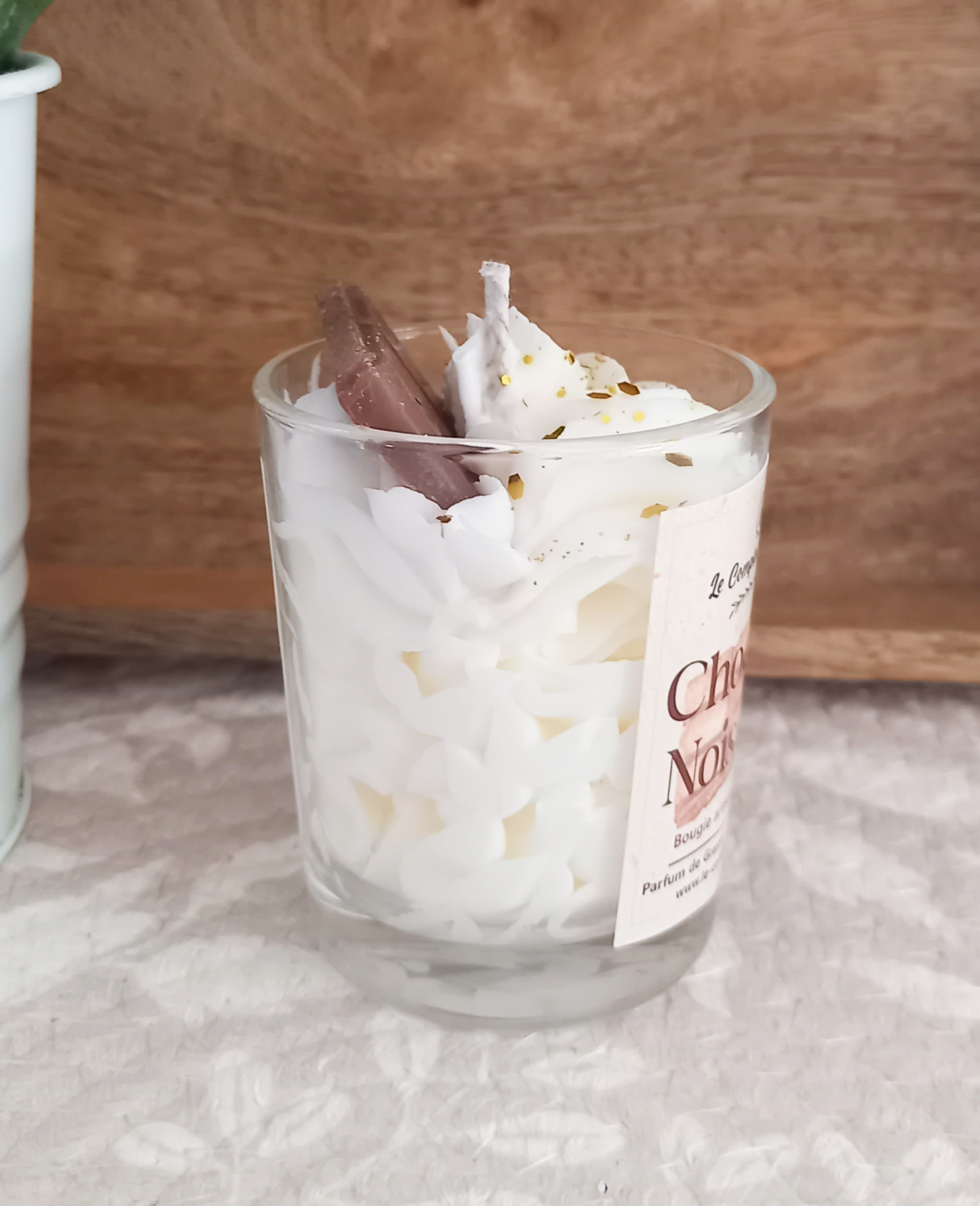 Bougie tout Chantilly Chocolat Noisettes S – Image 2