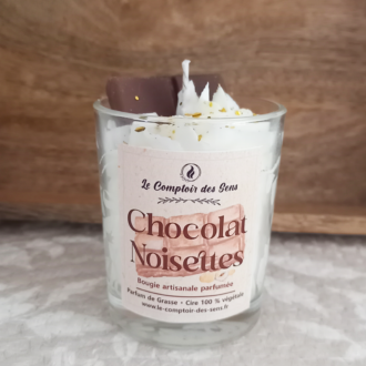 Bougie tout Chantilly Chocolat Noisettes S