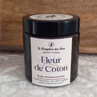 Bougie Classique Fleur de Coton S