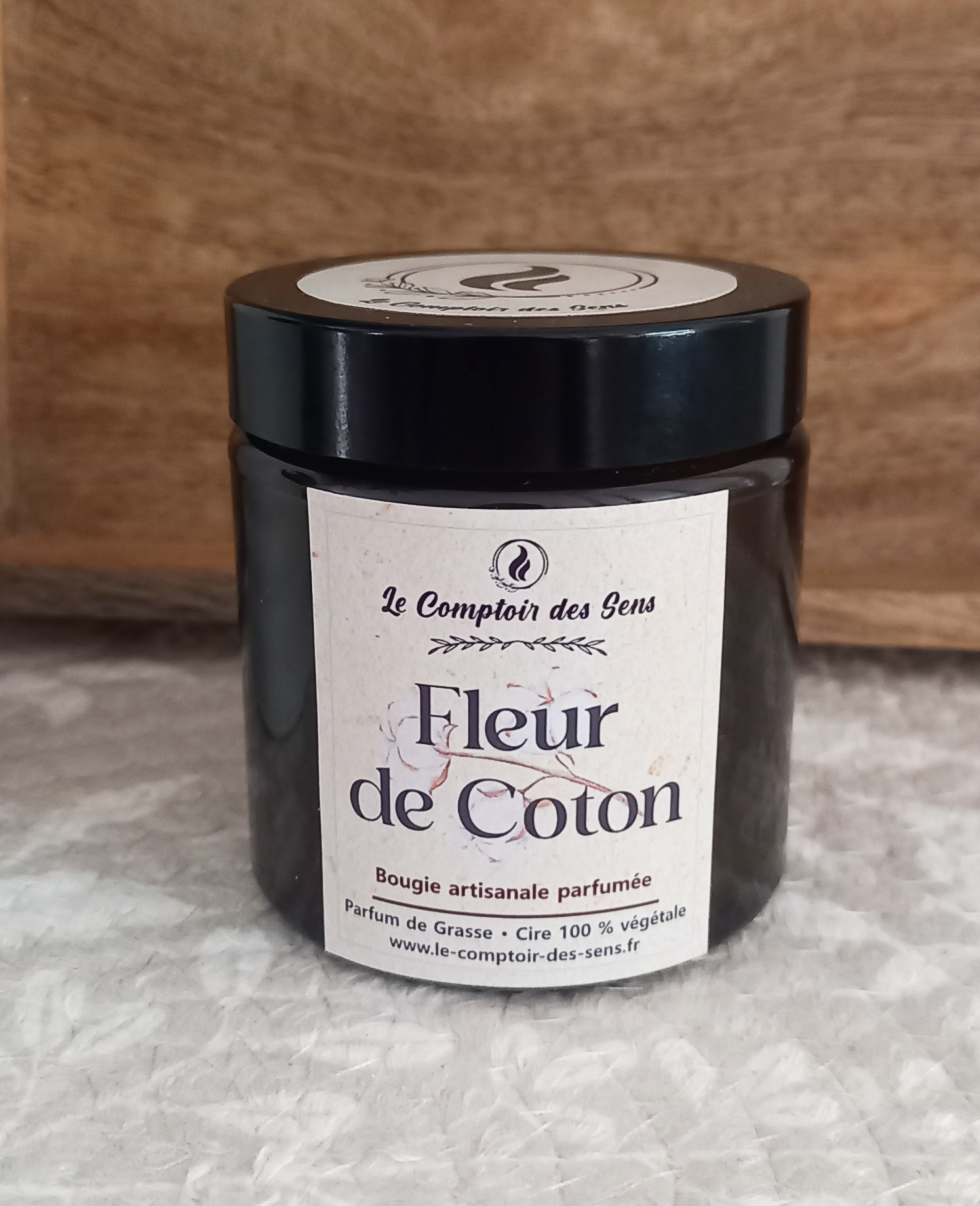 Bougie Classique Fleur de Coton S