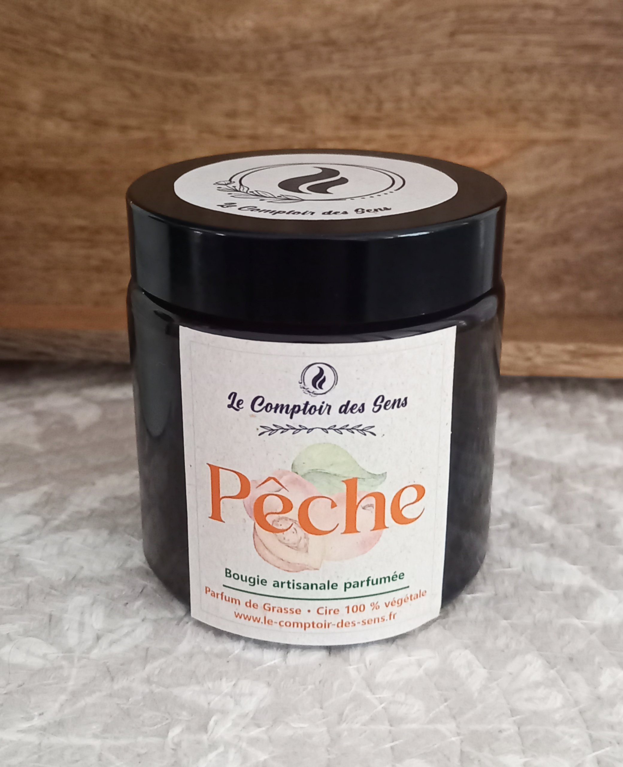 Bougie Classique Pêche S