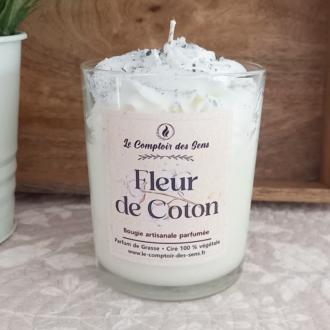 Bougie Chantilly Fleur de Coton L