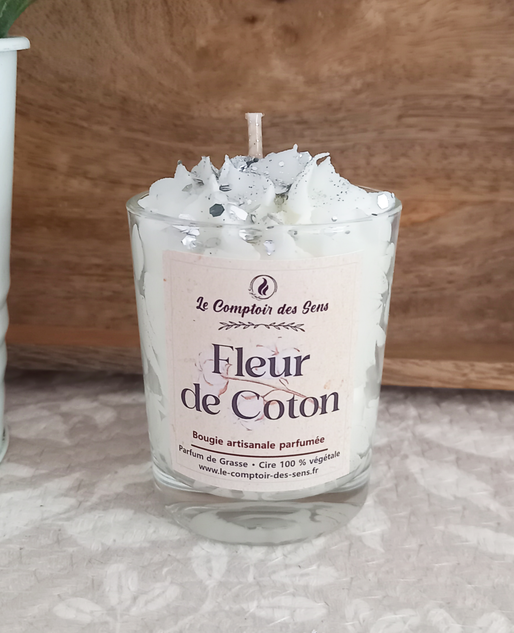 Bougie tout Chantilly Fleur de Coton