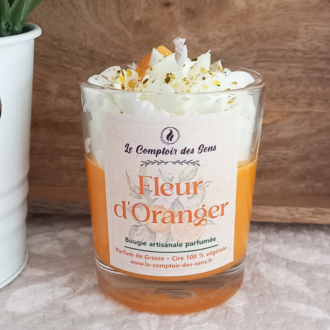 Bougie Chantilly Fleur d'Oranger M