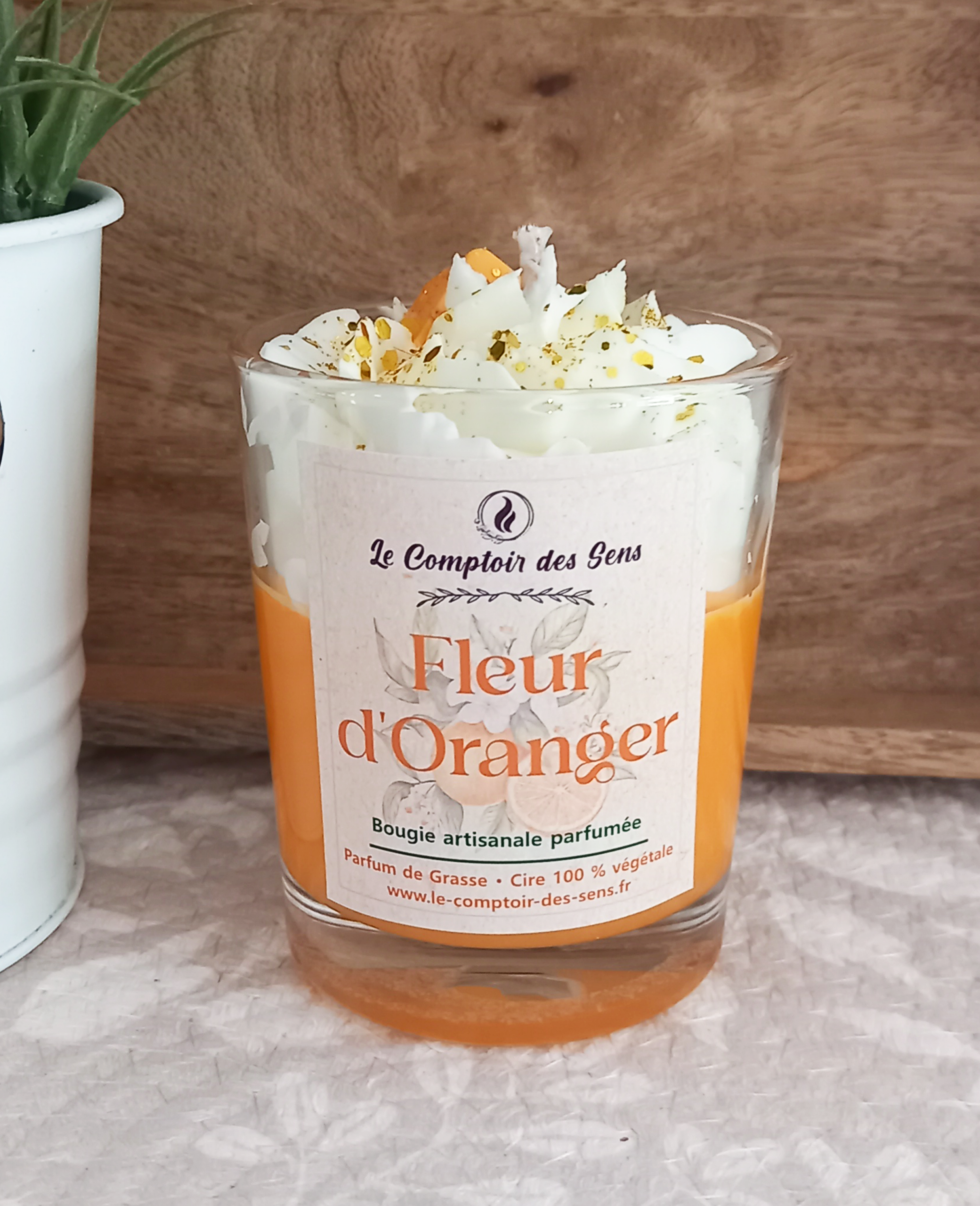 Bougie Chantilly Fleur d'Oranger M