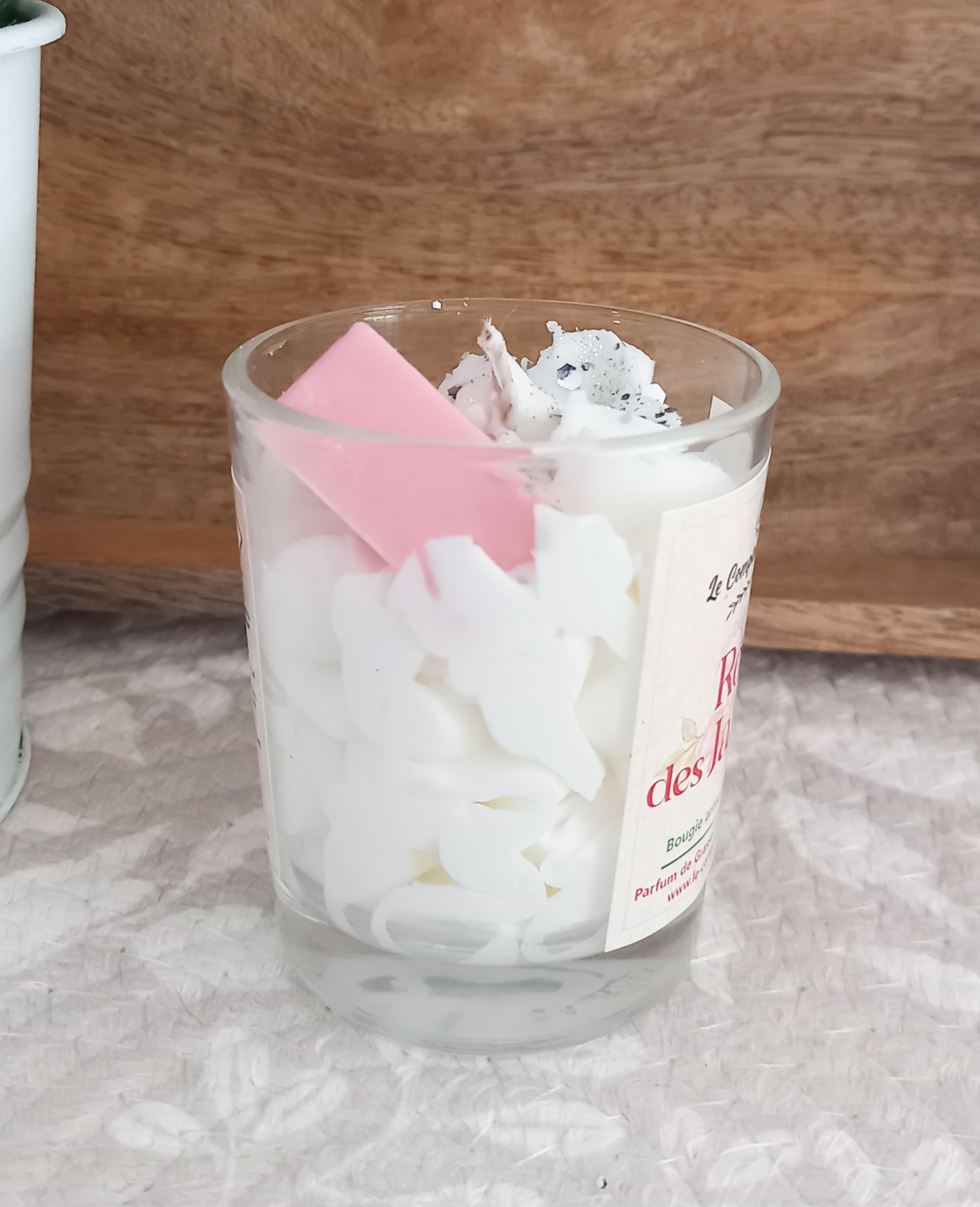 Bougie tout Chantilly Rose des Jardins S – Image 2