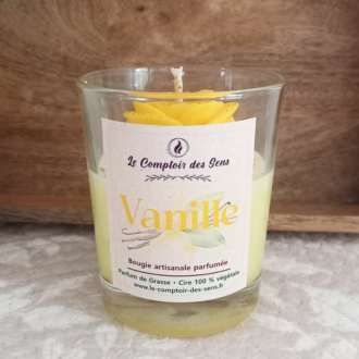 Bougie Vanille Fleur M