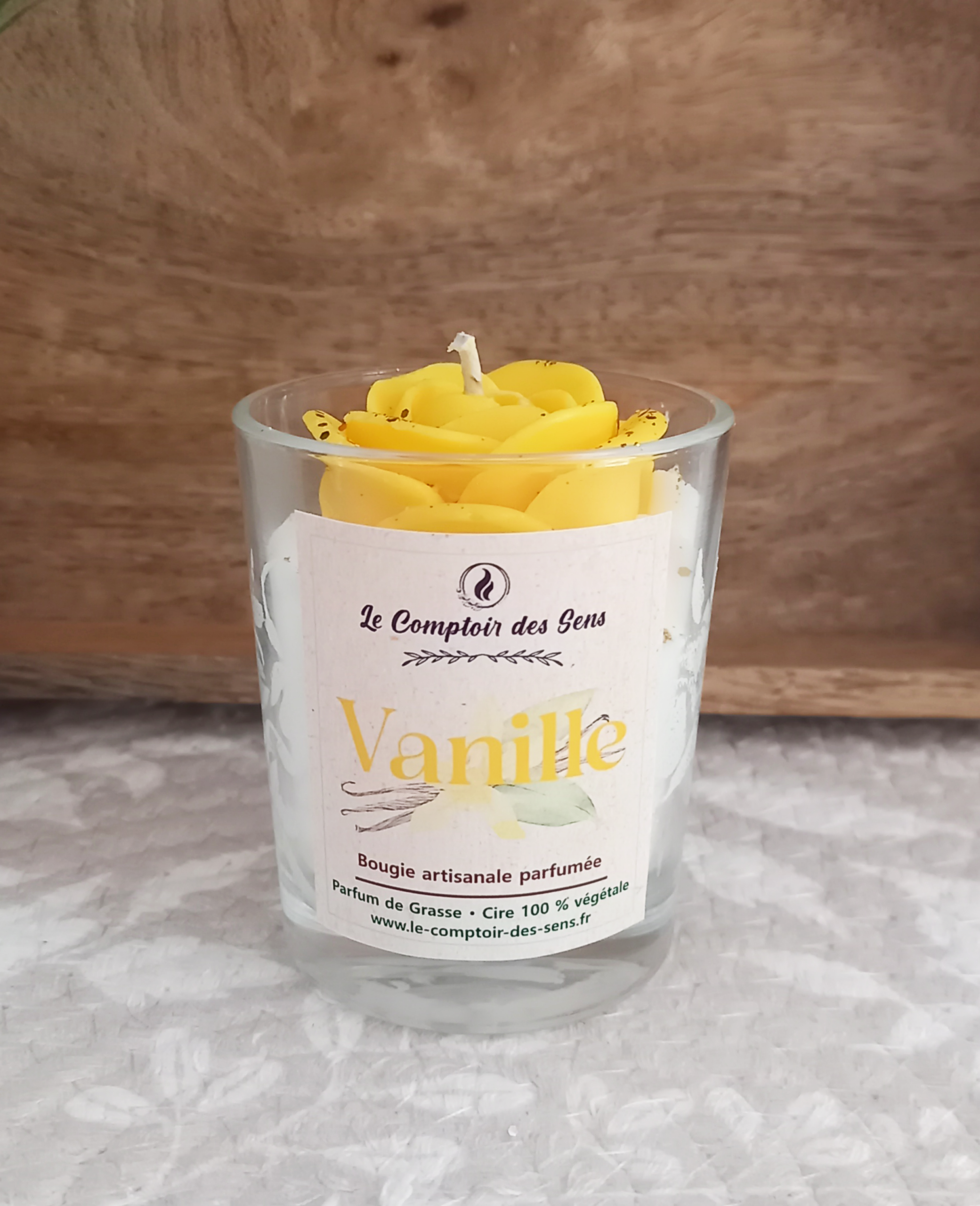 Bougie tout Chantilly Vanille S